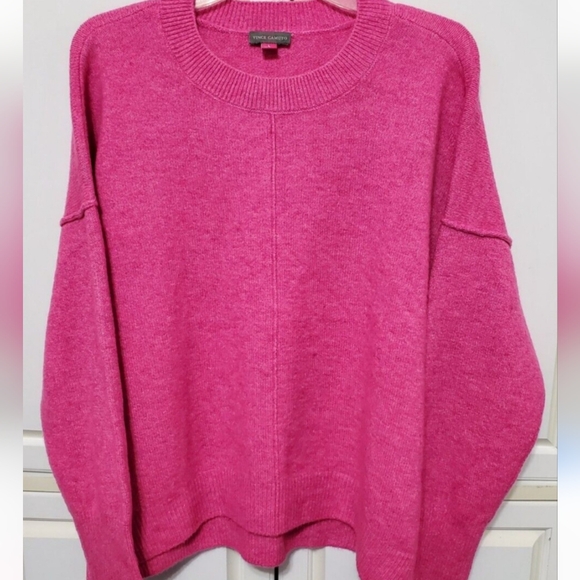 Vince Camuto women’s pink crewneck sweater in size XXL new with tags - Picture 2 of 8